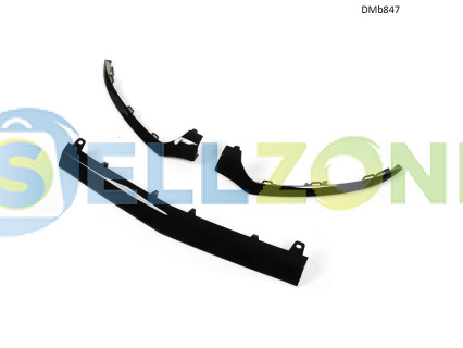 Ρύθμιση μαύρων λωρίδων για την μπροστινή αεροτομή προφυλακτήρα Mercedes C-Class W205 AMG 2015–2018 – DMb847